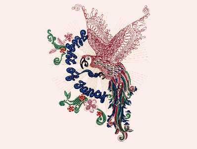 電腦繡花加工廠如何處理插針針法效果?