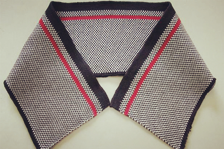 絲光橫機領(lǐng)的加工特點及其應(yīng)用